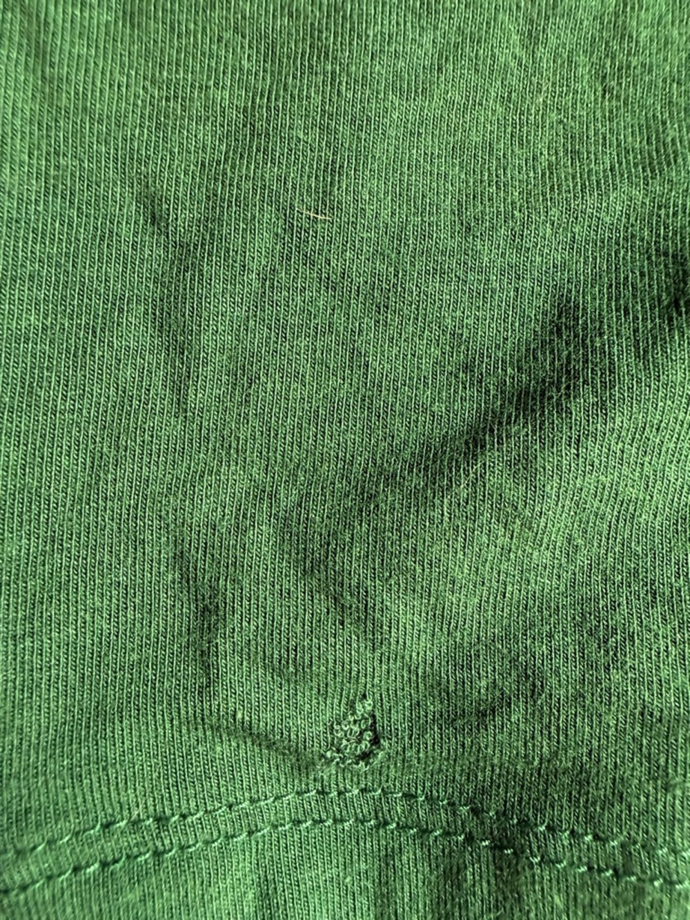Nike Green Ringer Tee with White Script - Picture 4 of 4